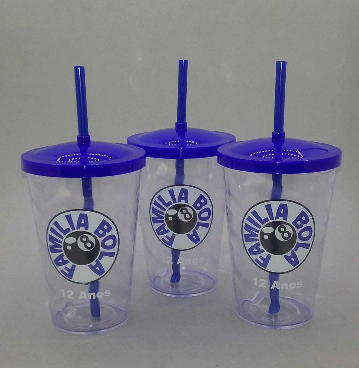 Copo Com Canudo Personalizado Atacado - Imagem 3